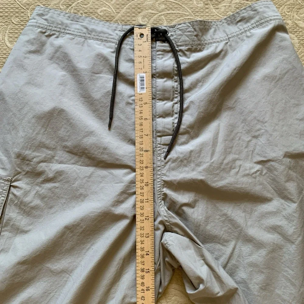 Vintage Men's Polo Sport Ralph Lauren Beige Swimming Trunks Lined Shorts Size XL